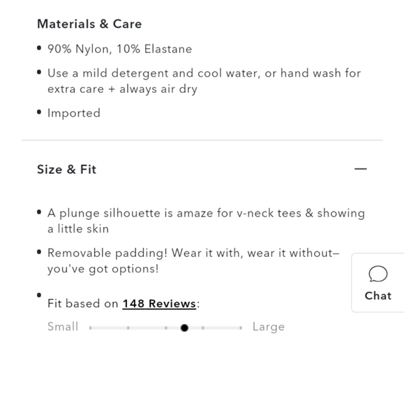 SOLD; NWOT Aerie Paradise Lace Padded Plunge Bralette - Picture 4 of 5